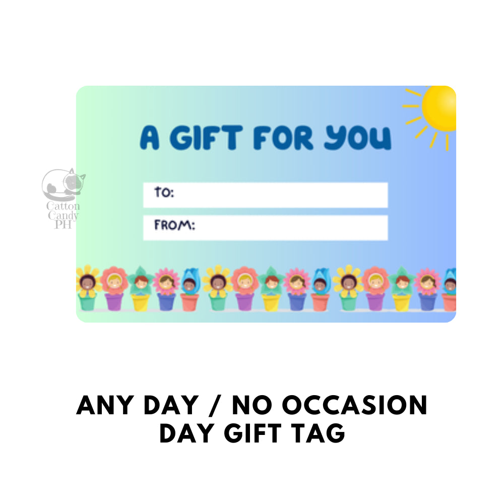 Any Day / No Occasion Gift Tags | Card 10 pcs per pack