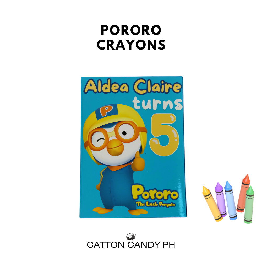 Personalized Crayons Birthday Loot bag fillers Party Souvenir