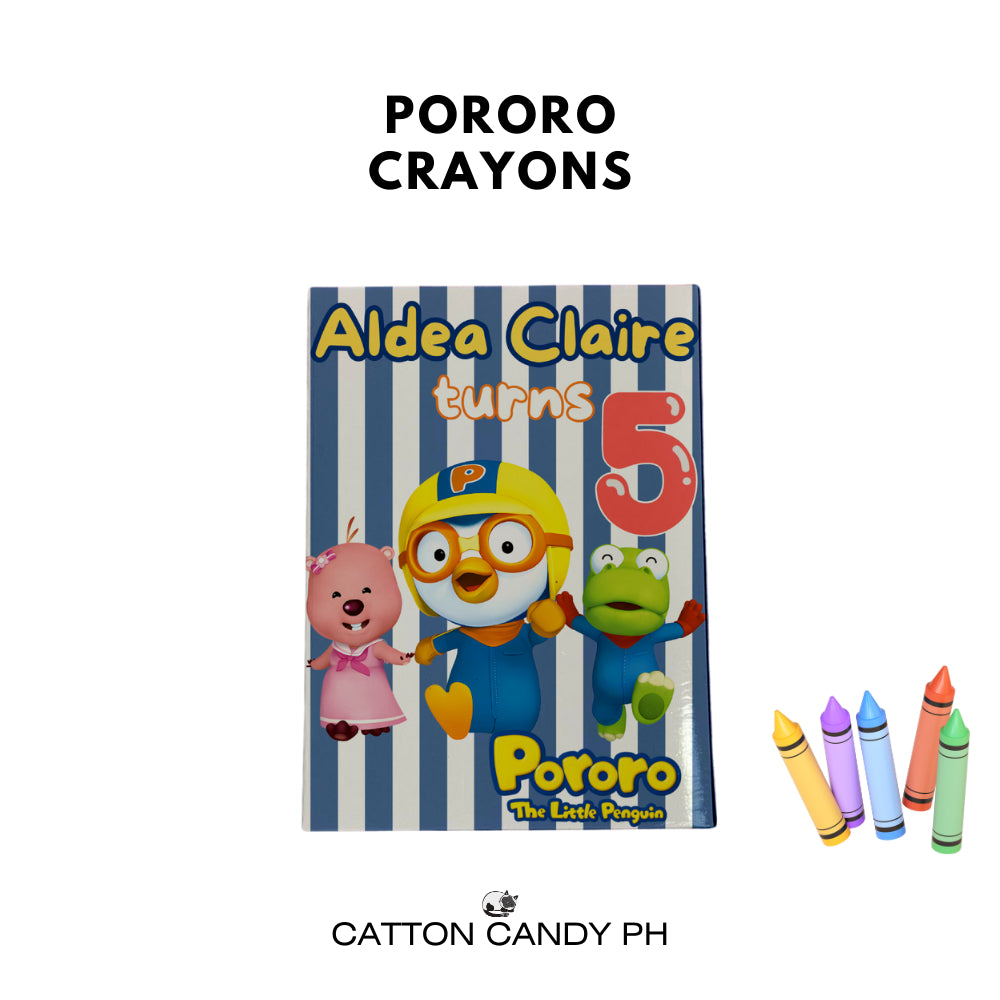 Personalized Crayons Birthday Loot bag fillers Party Souvenir