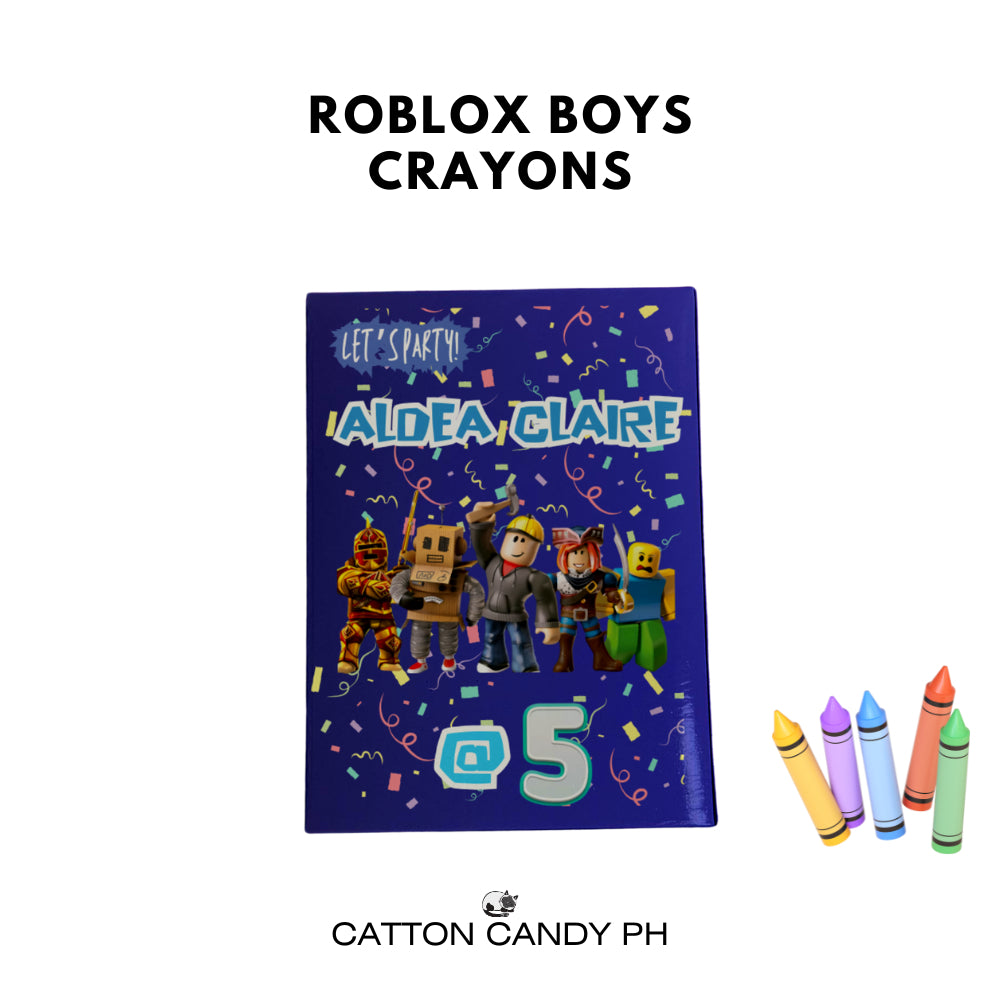 Personalized Crayons Birthday Loot bag fillers Party Souvenir