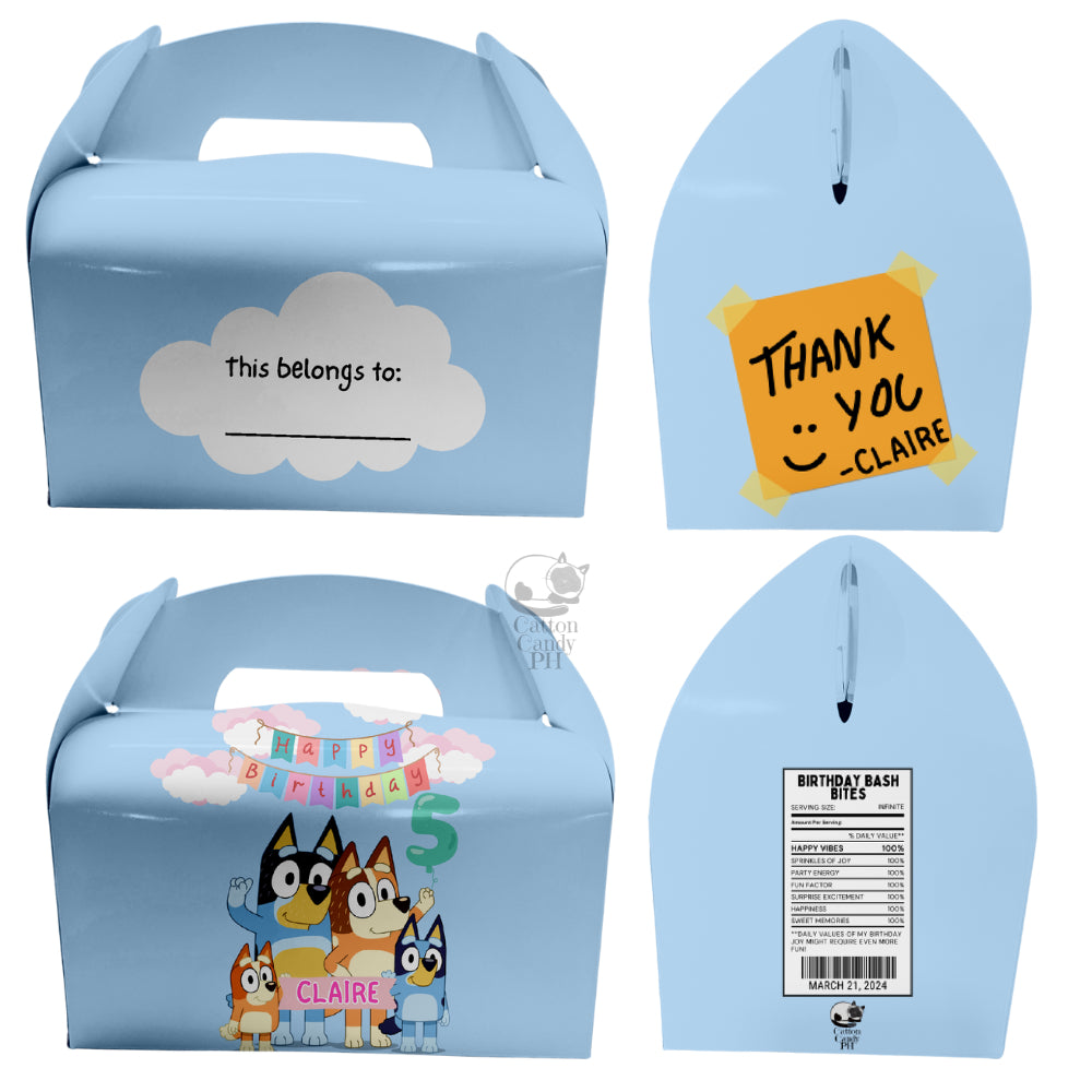 Big Size Birthday Gable | Donut | Munchkin | Gift Favor Party Loot Box