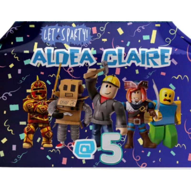 Big Size Birthday Gable | Donut | Munchkin | Gift Favor Party Loot Box