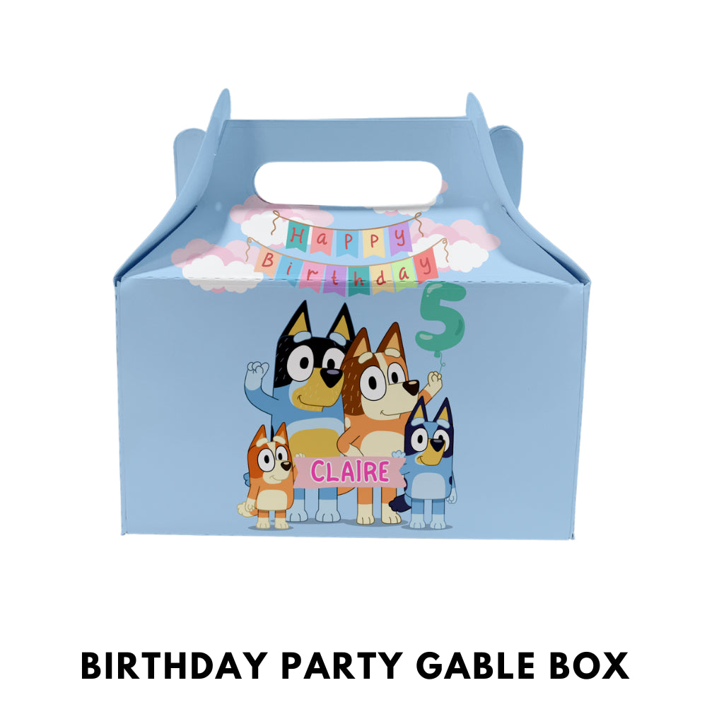 Birthday Gable | Donut | Munchkin | Gift Favor Party Loot Box
