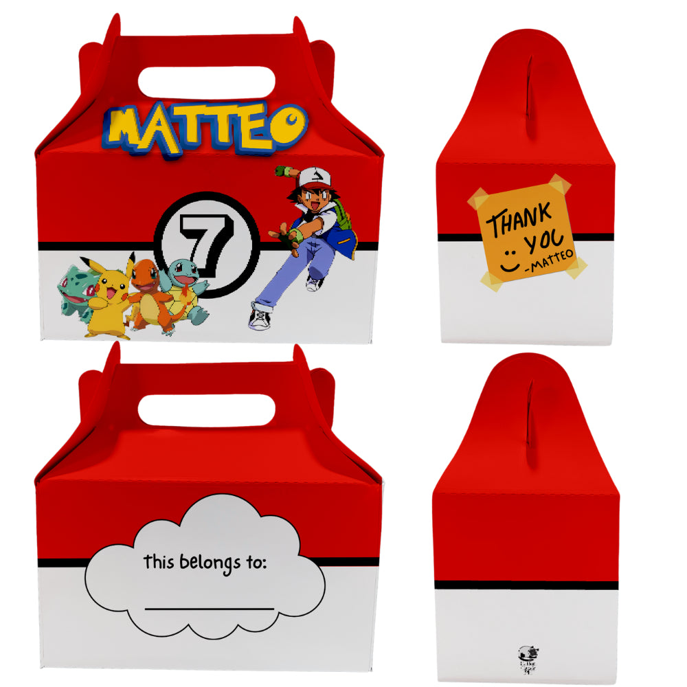 Birthday Gable | Donut | Munchkin | Gift Favor Party Loot Box