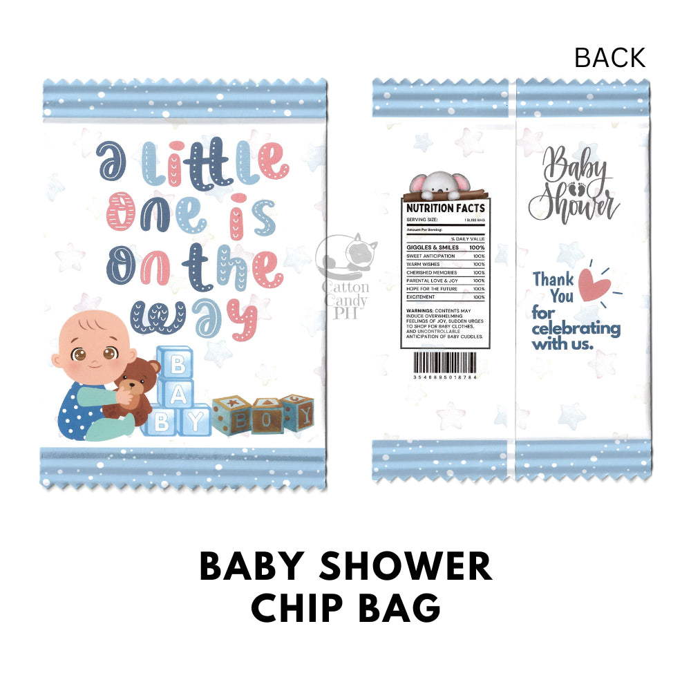 Baby Shower | Gender Reveal Chip Bag Party Favor Loot Bags