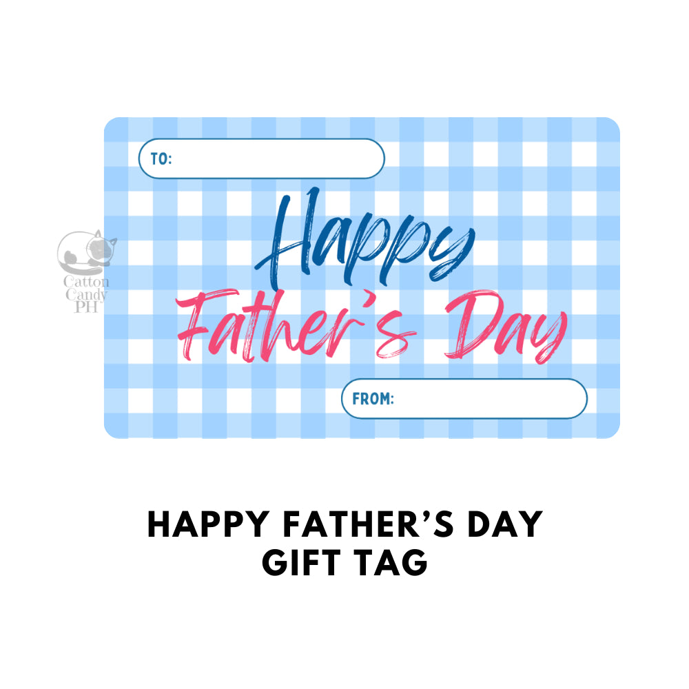 Happy Father's Day Gift Tags | Card 10 pcs per pack
