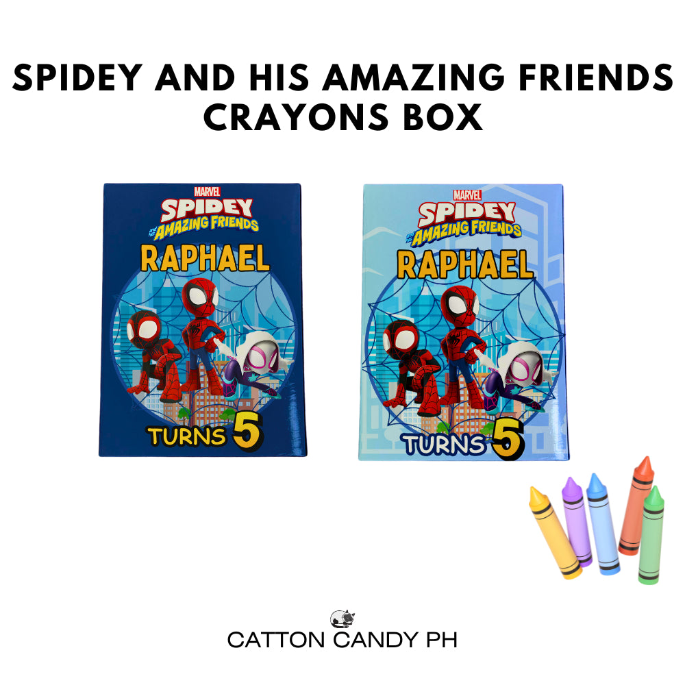 Personalized Crayons Box (for 8pcs crayons) - BOX ONLY, NO CRAYONS INCLUDED