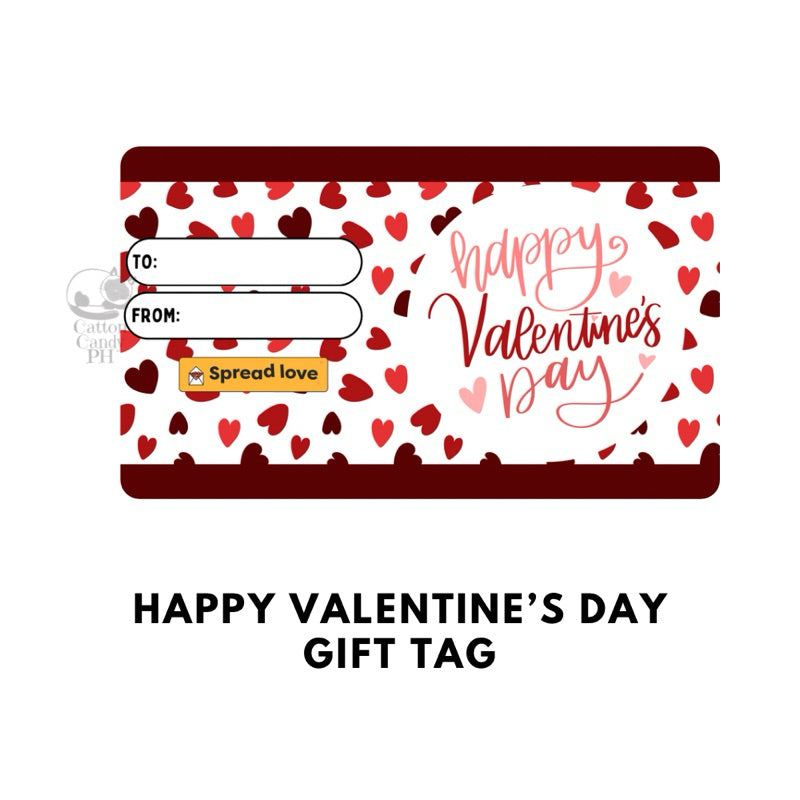Valentine's Day Gift Tags | Card 10 pcs per pack