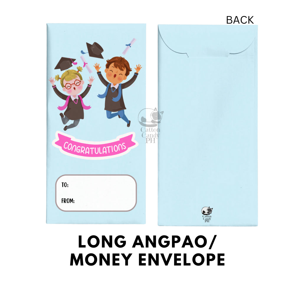 Congratulations | Happy Graduation Long Angpao Money Envelope