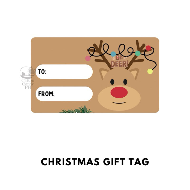 Cute Christmas Gift Tags | Card 10 pcs per pack
