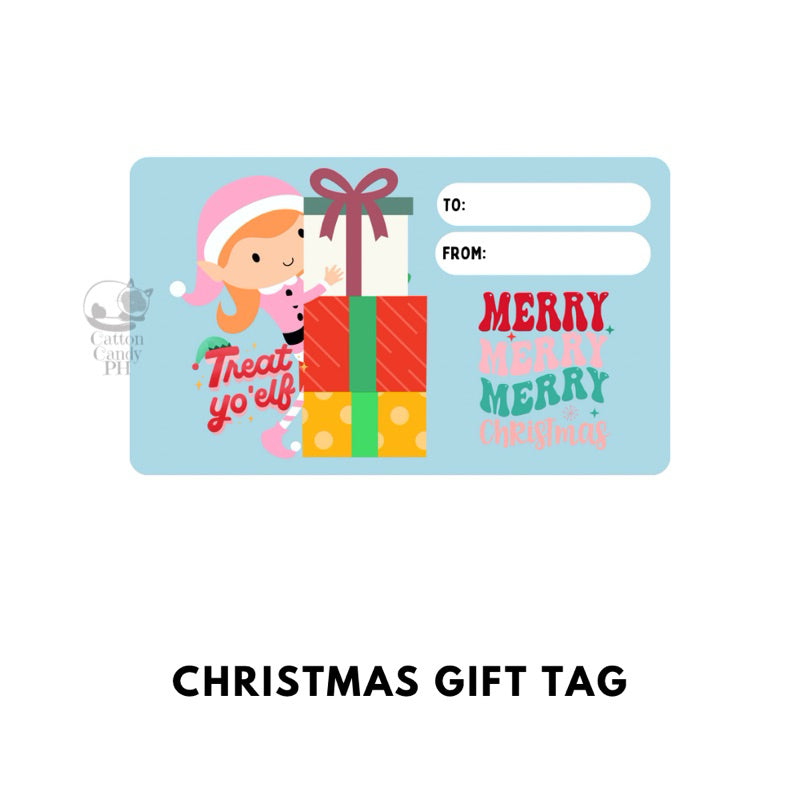 Cute Christmas Gift Tags | Card 10 pcs per pack