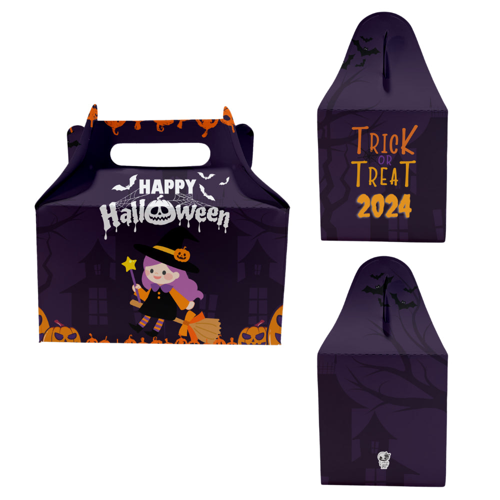 Happy Halloween Trick or Treat Donut | Munchkin | Gift Favor Party Loot Box