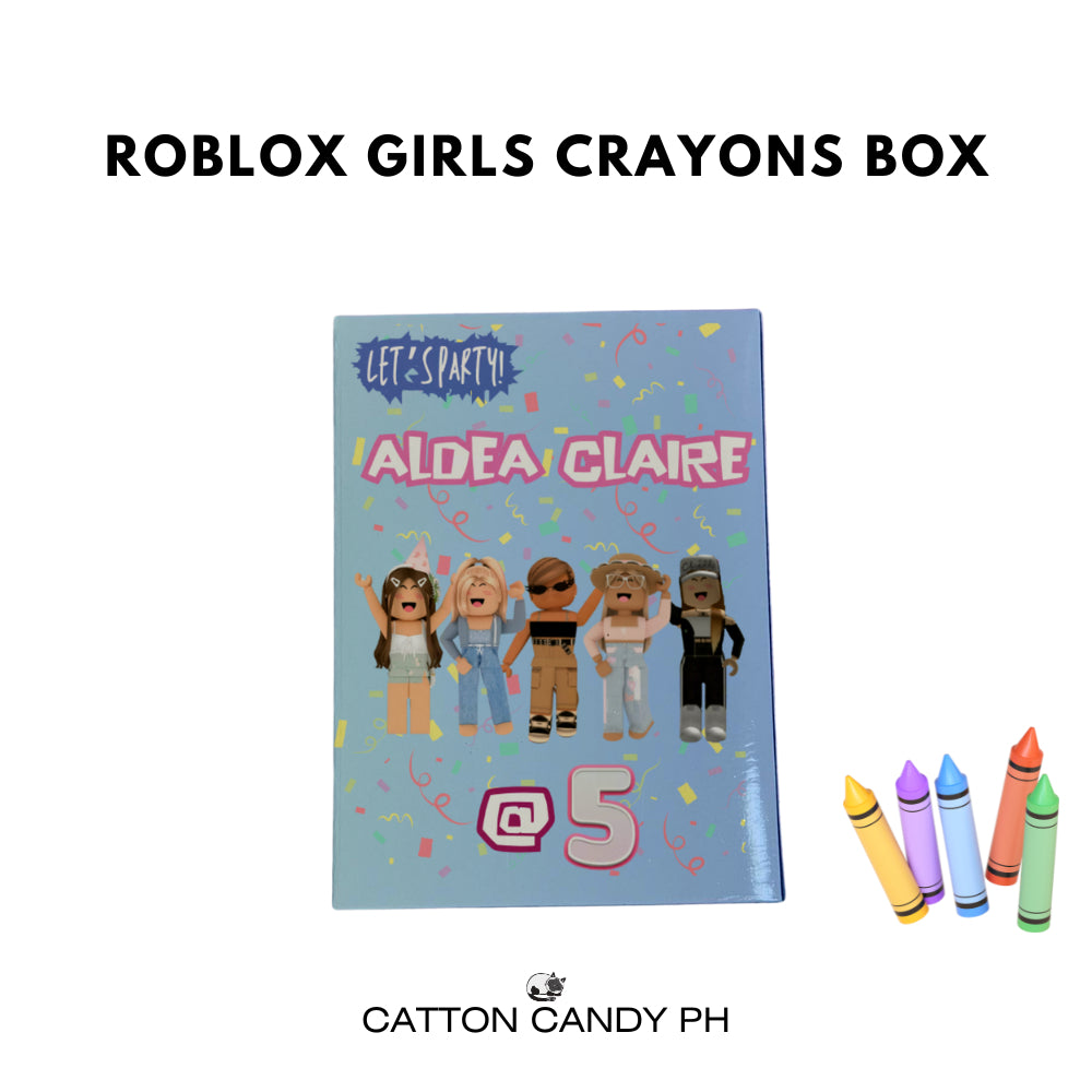 Personalized Crayons Box (for 8pcs crayons) - BOX ONLY, NO CRAYONS INCLUDED