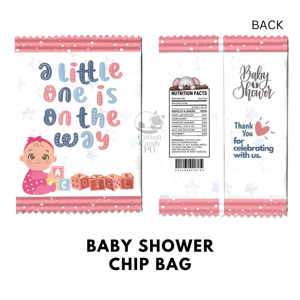 Baby Shower | Gender Reveal Chip Bag Party Favor Loot Bags