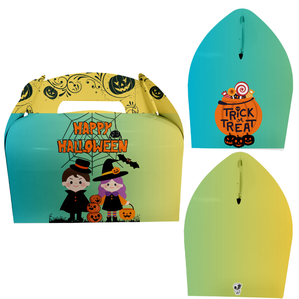 Big Size Halloween Gable | Donut | Munchkin | Gift Favor Party Loot Box