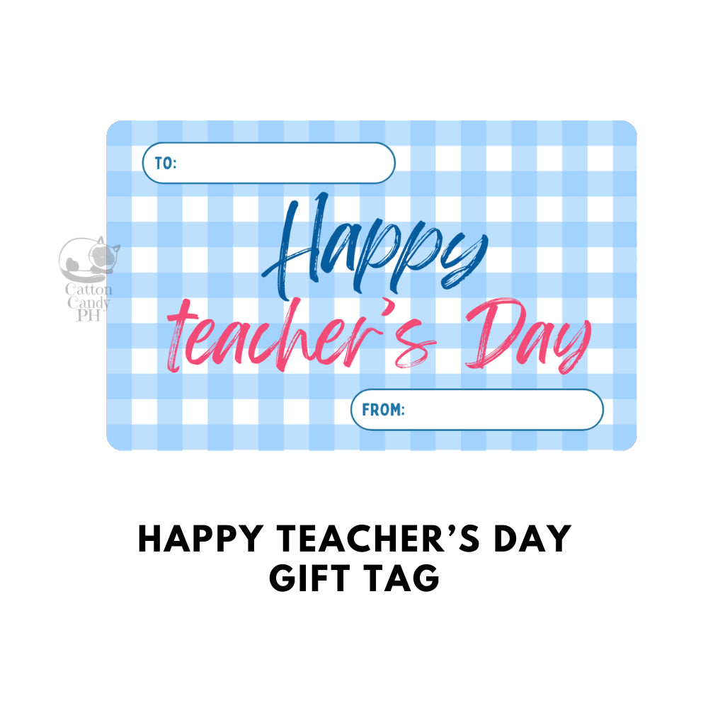 Happy Teacher's Day Gift Tags | Card 10 pcs per pack