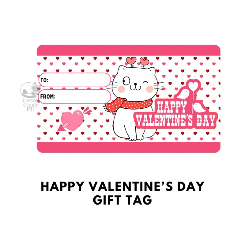 Valentine's Day Gift Tags | Card 10 pcs per pack