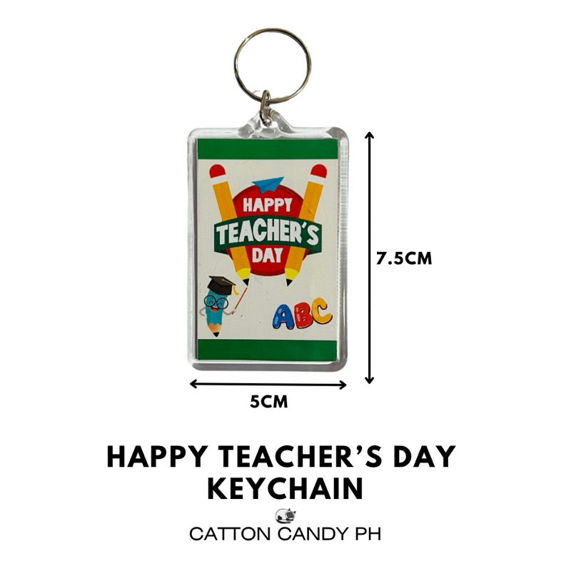 Teacher's Day Keychain Big Size