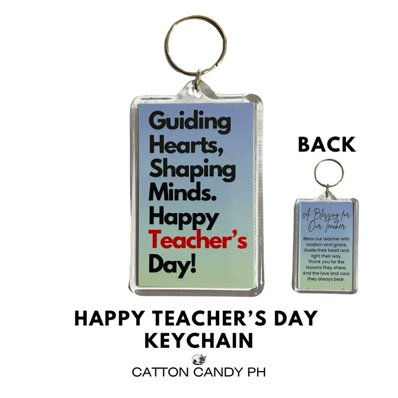 Teacher's Day Keychain Big Size