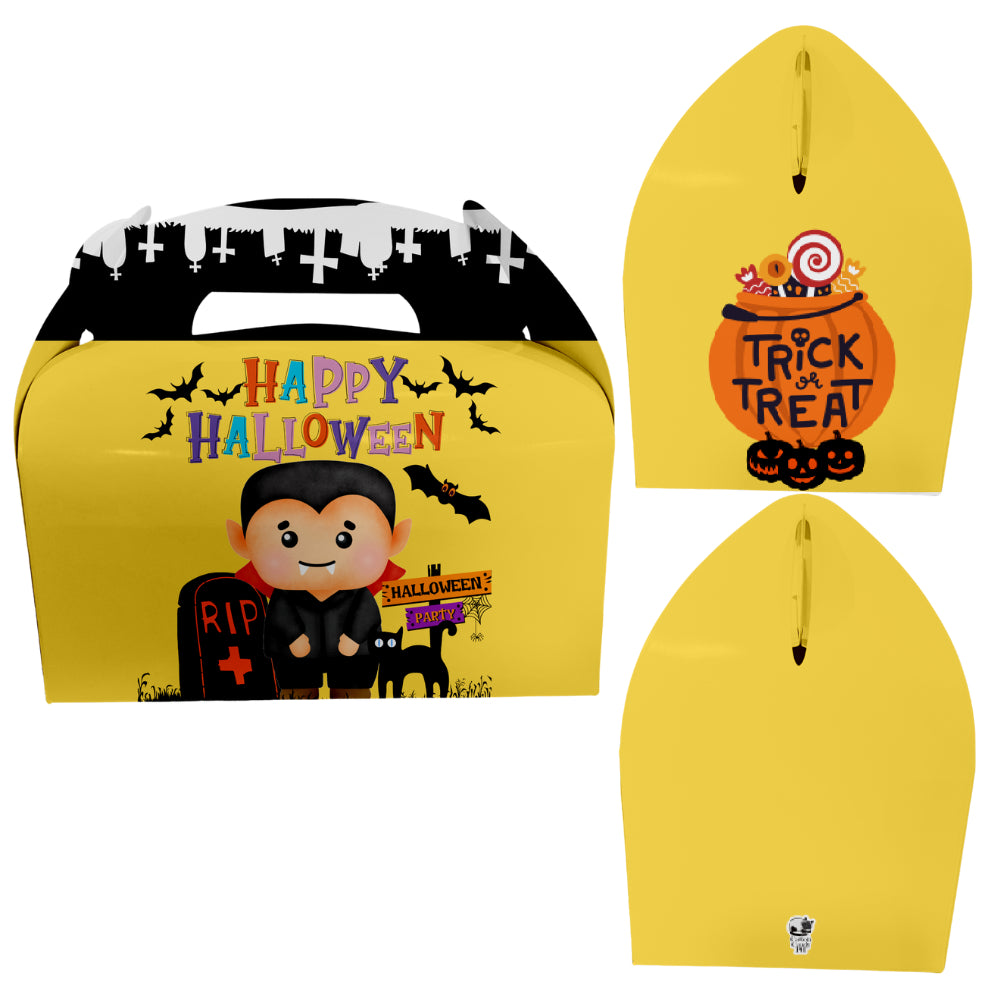 Big Size Halloween Gable | Donut | Munchkin | Gift Favor Party Loot Box