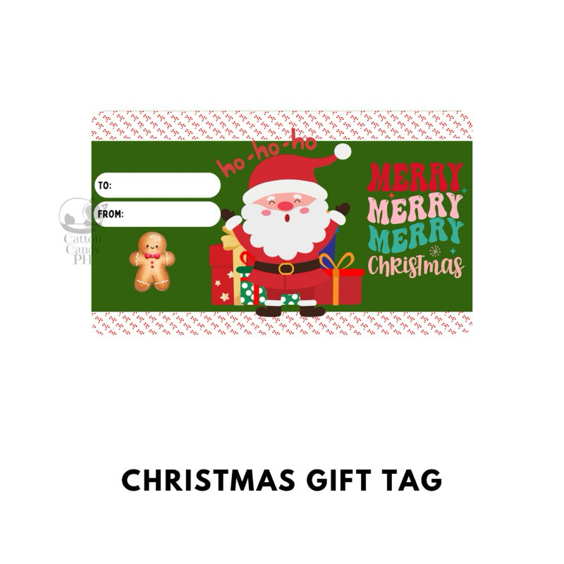 Cute Christmas Gift Tags | Card 10 pcs per pack