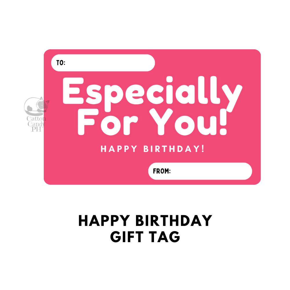 Happy Birthday Gift Tags | Card 10 pcs per pack