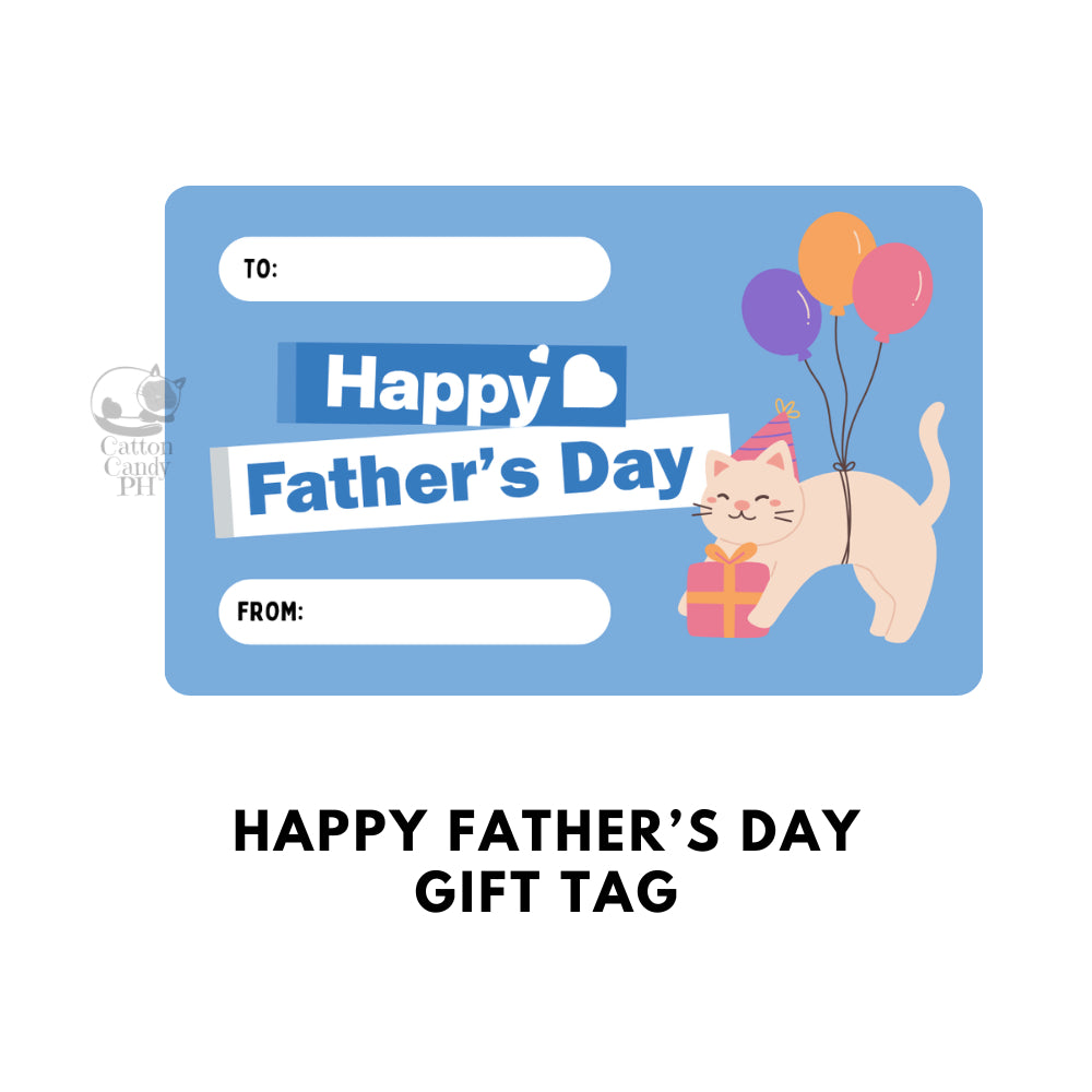Happy Father's Day Gift Tags | Card 10 pcs per pack