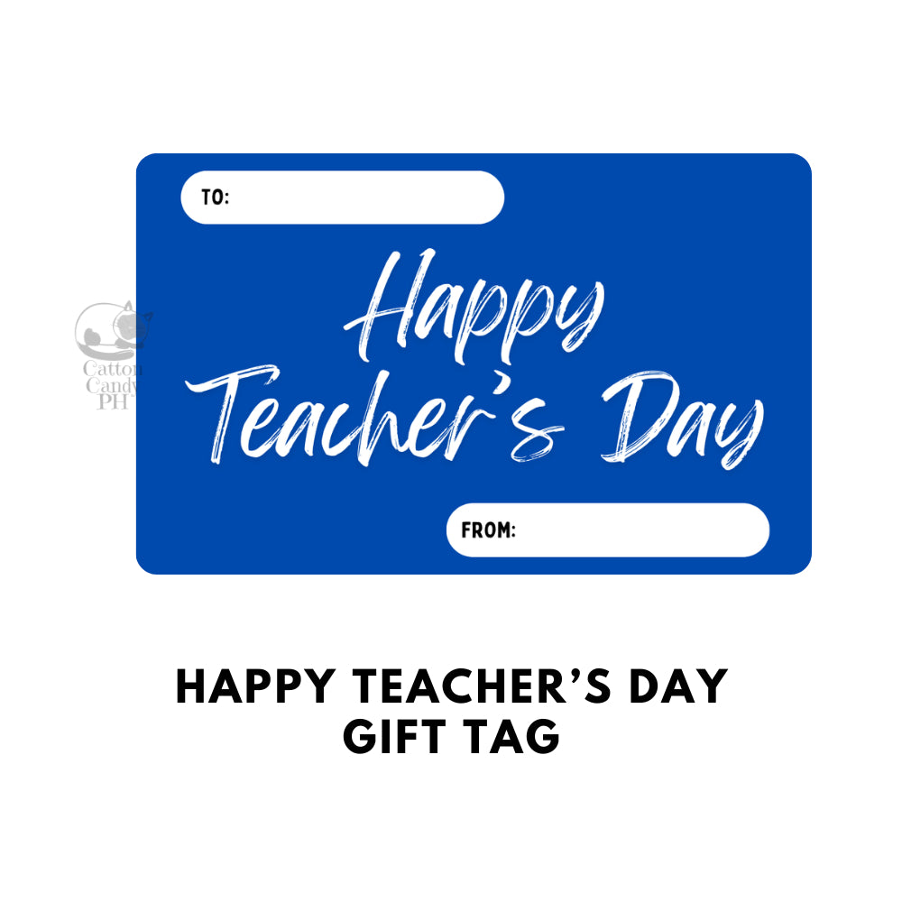 Happy Teacher's Day Gift Tags | Card 10 pcs per pack