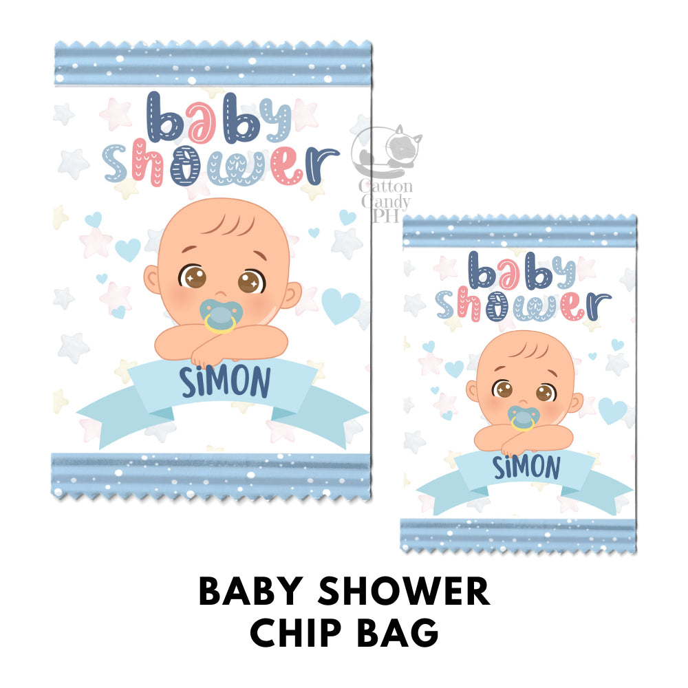 Baby Shower | Gender Reveal Chip Bag Party Favor Loot Bags