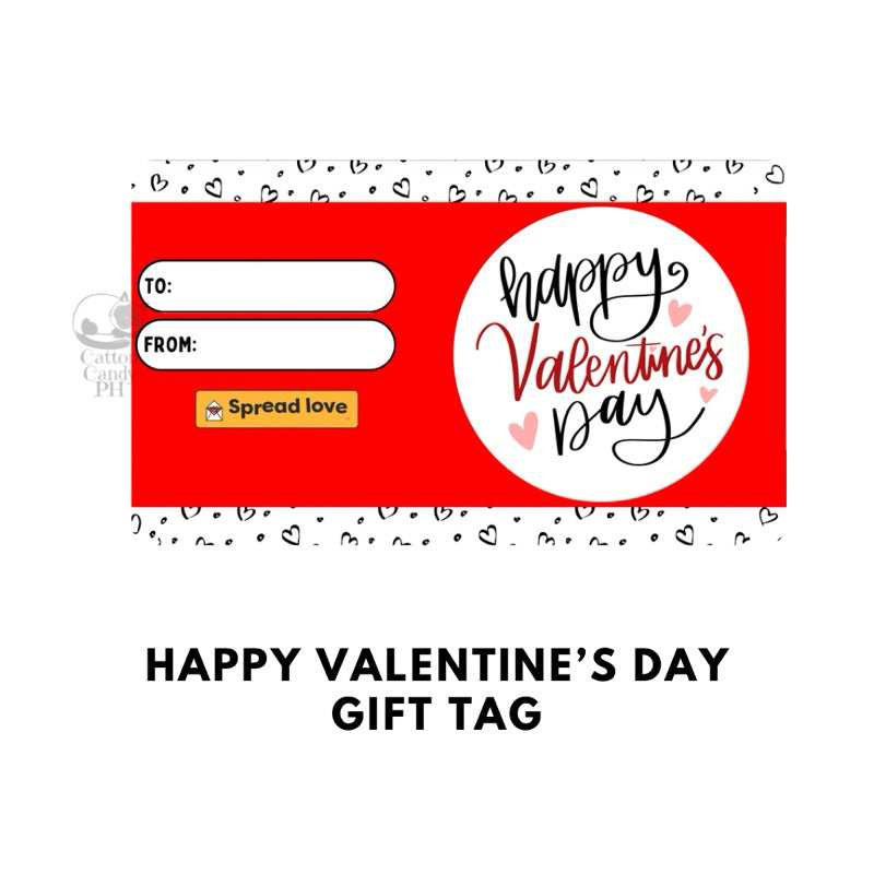 Valentine's Day Gift Tags | Card 10 pcs per pack