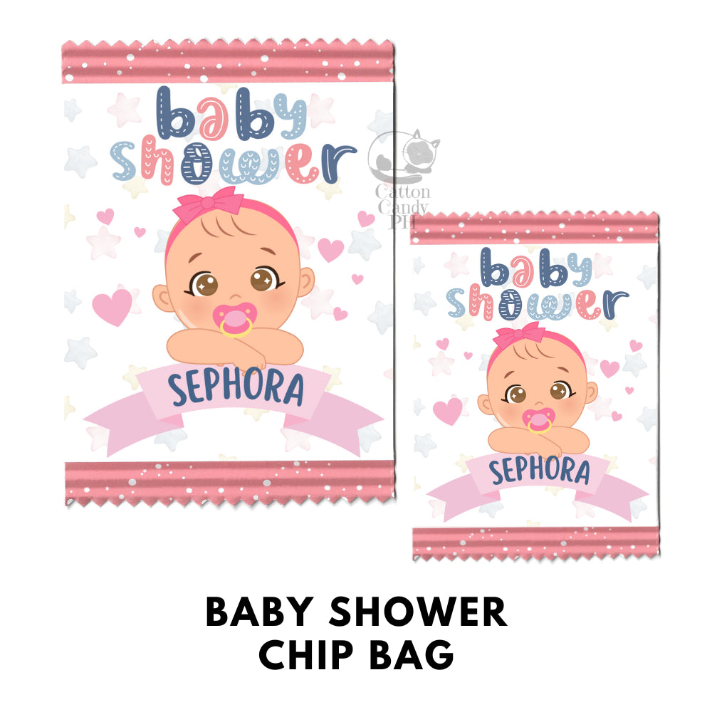 Baby Shower | Gender Reveal Chip Bag Party Favor Loot Bags