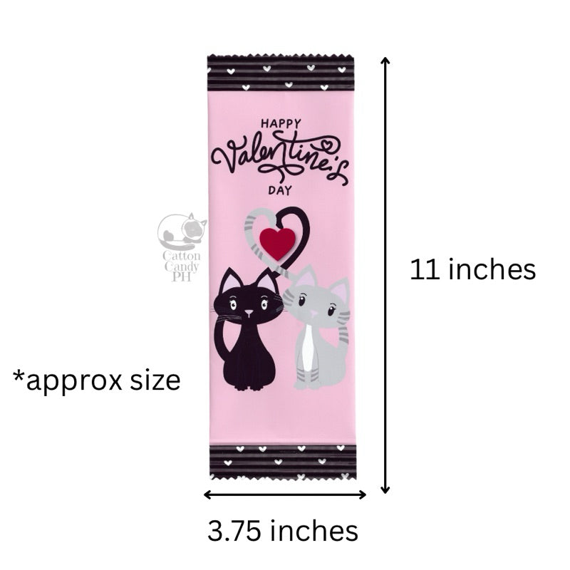Valentine’s Day Heart’s Day Long Chip Bag Loot Bag Party Favor
