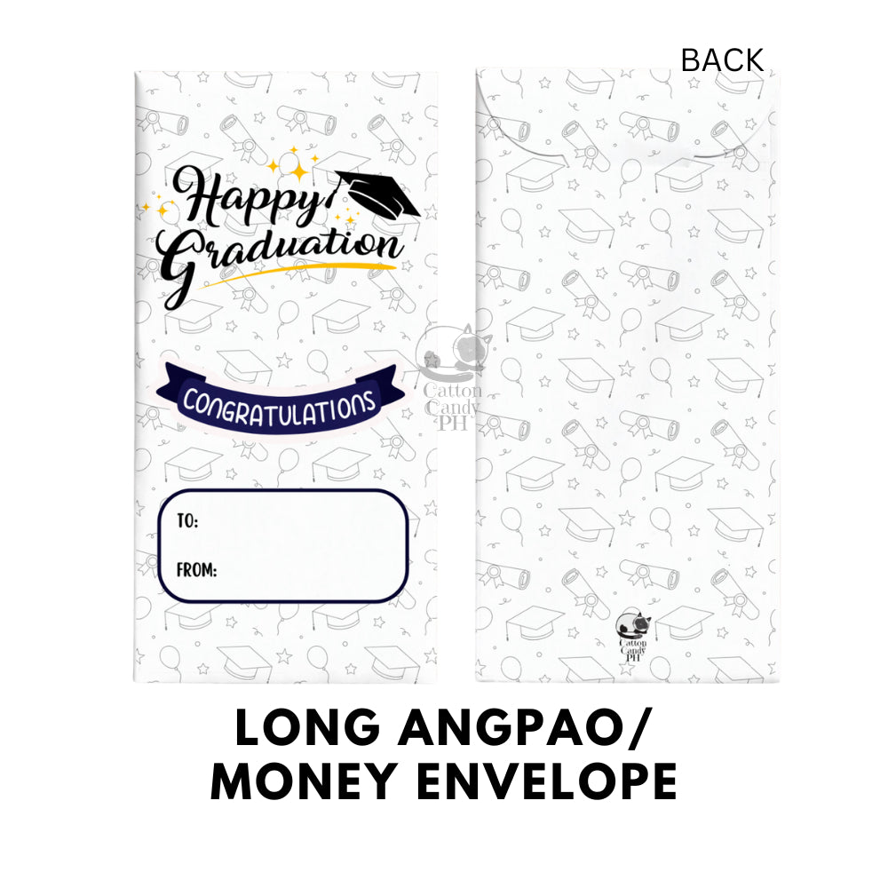 Congratulations | Happy Graduation Long Angpao Money Envelope