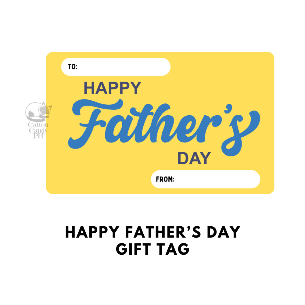 Happy Father's Day Gift Tags | Card 10 pcs per pack