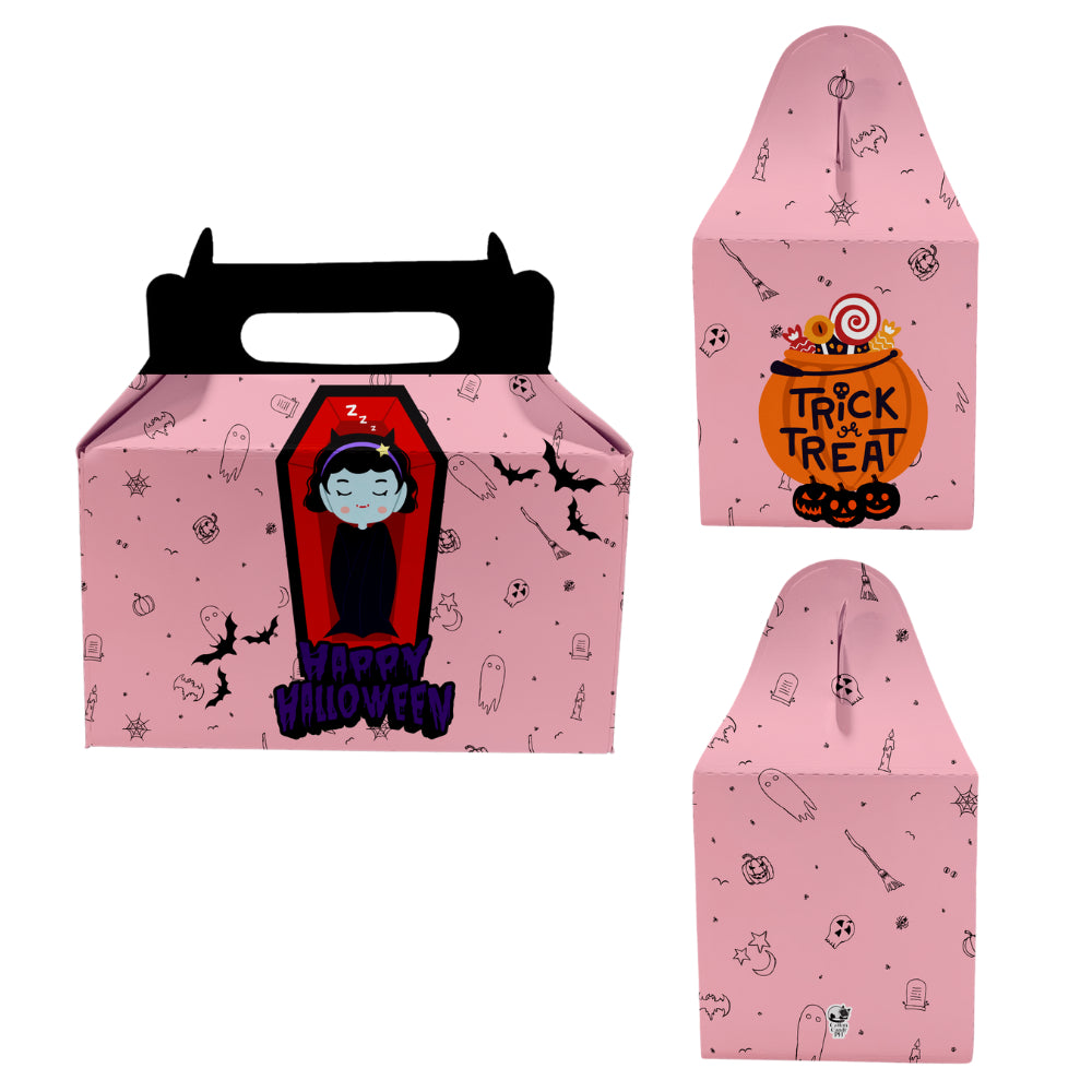 Happy Halloween Trick or Treat Donut | Munchkin | Gift Favor Party Loot Box