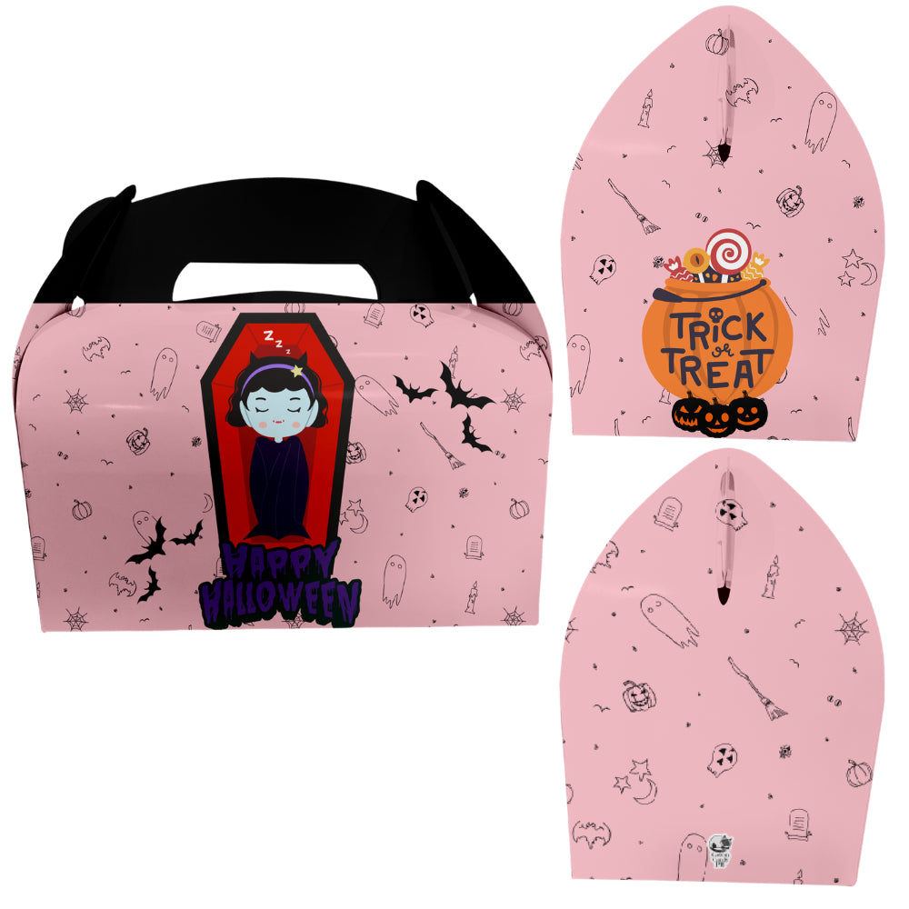Big Size Halloween Gable | Donut | Munchkin | Gift Favor Party Loot Box