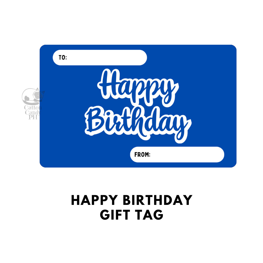 Happy Birthday Gift Tags | Card 10 pcs per pack