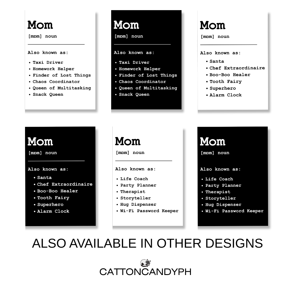 Happy Meowther's Day (Furmom) Greeting Card with Envelope