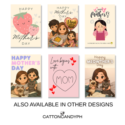 Happy Meowther's Day (Furmom) Greeting Card with Envelope