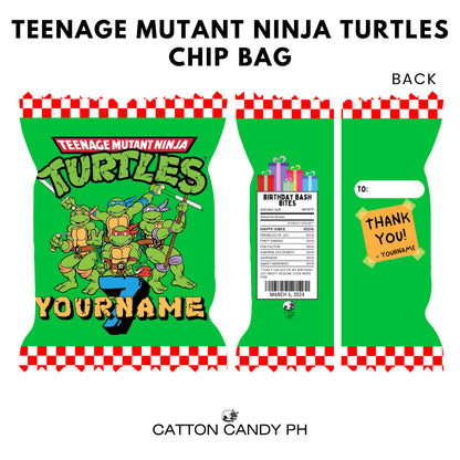 Personalized Birthday Loot Bag Party Favor Souvenir Chip Bag