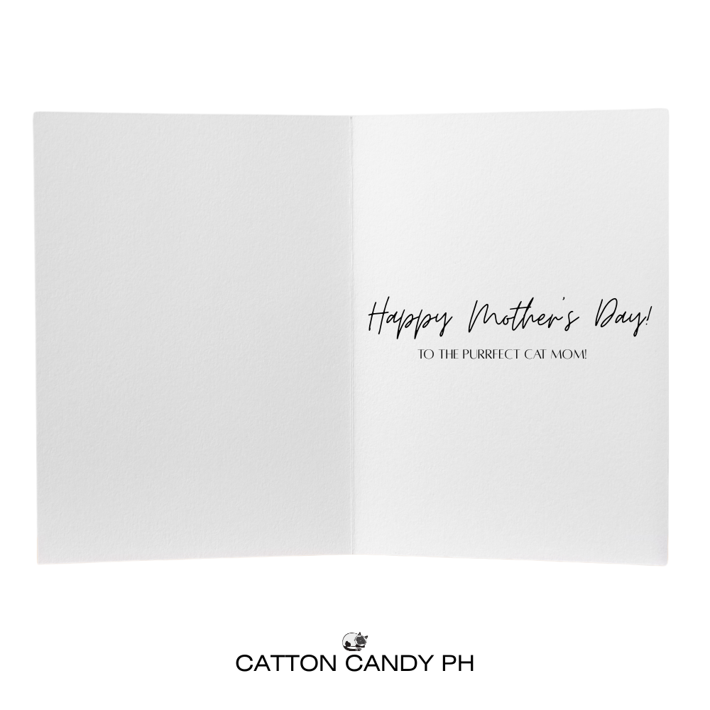 Happy Meowther's Day (Furmom) Greeting Card with Envelope