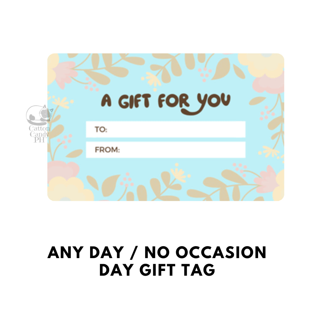 Any Day / No Occasion Gift Tags | Card 10 pcs per pack