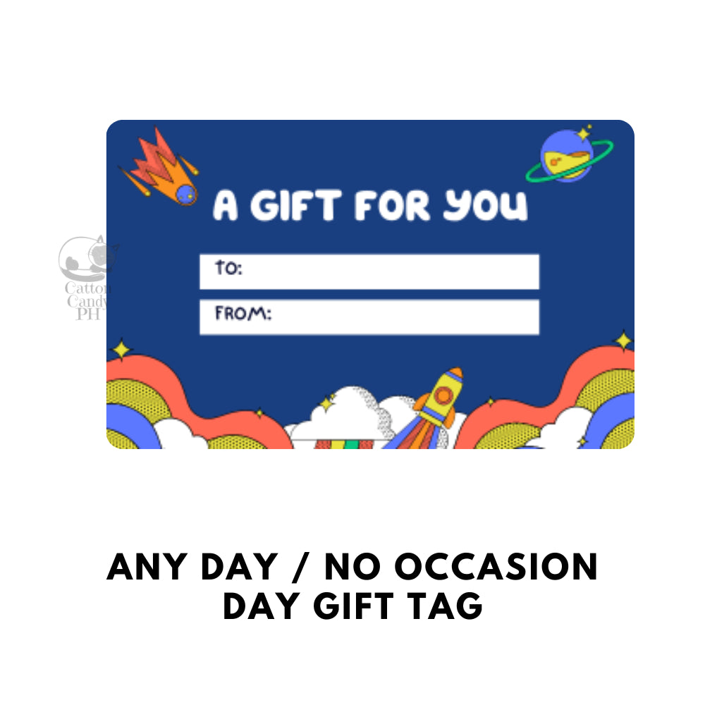 Any Day / No Occasion Gift Tags | Card 10 pcs per pack