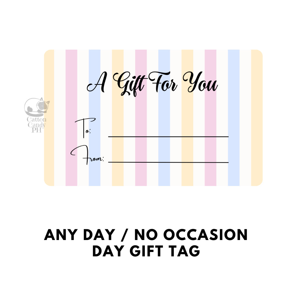 Any Day / No Occasion Gift Tags | Card 10 pcs per pack