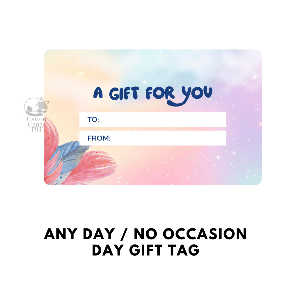 Any Day / No Occasion Gift Tags | Card 10 pcs per pack