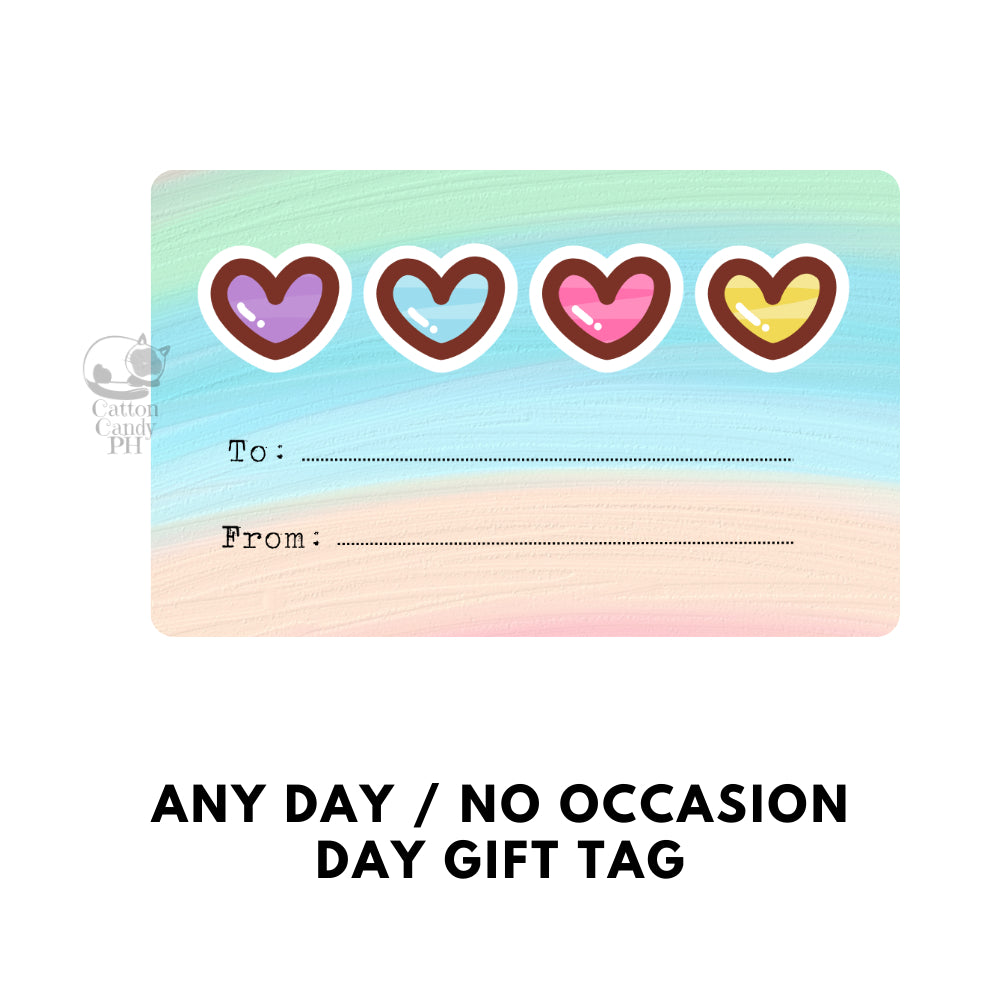 Any Day / No Occasion Gift Tags | Card 10 pcs per pack