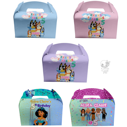 Big Size Birthday Gable | Donut | Munchkin | Gift Favor Party Loot Box
