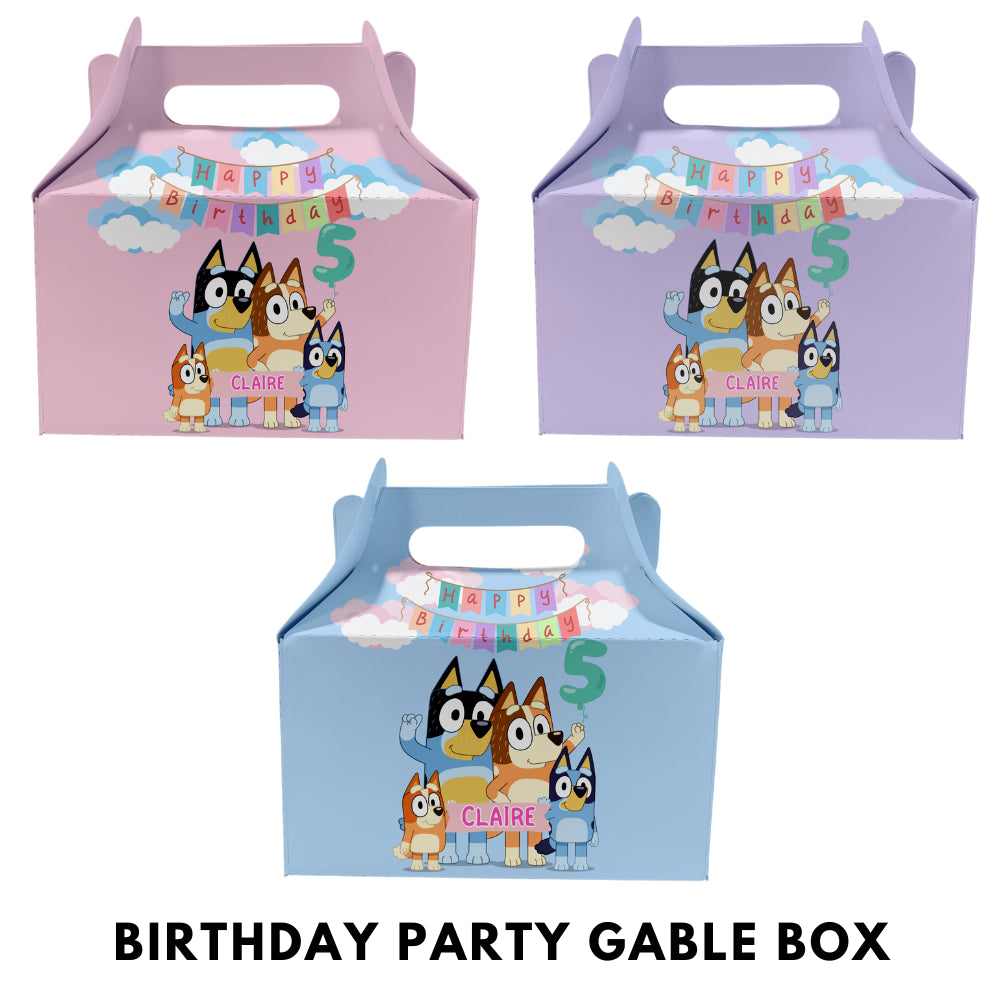 Birthday Gable | Donut | Munchkin | Gift Favor Party Loot Box