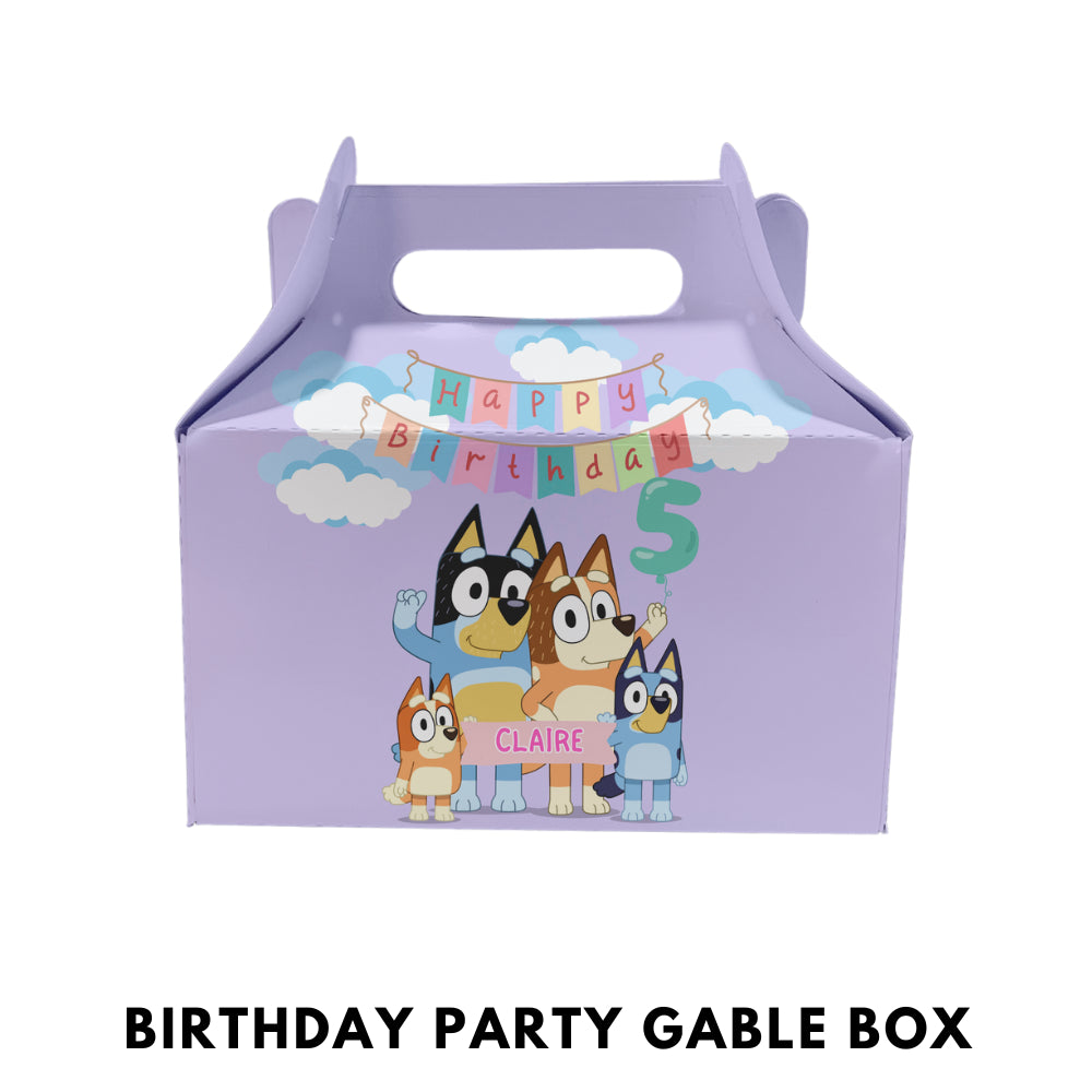 Birthday Gable | Donut | Munchkin | Gift Favor Party Loot Box