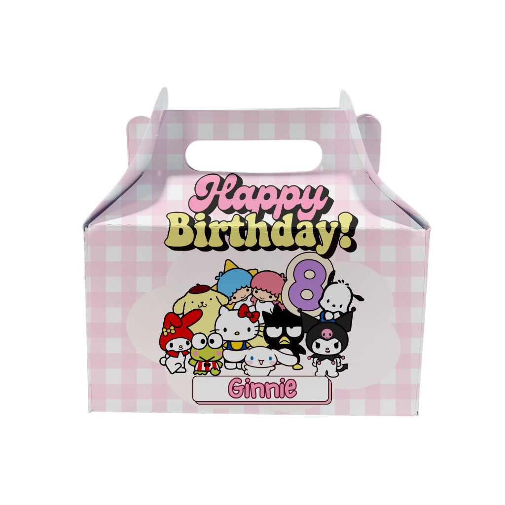 Birthday Gable | Donut | Munchkin | Gift Favor Party Loot Box